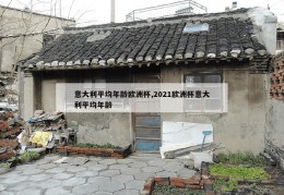 意大利平均年龄欧洲杯,2021欧洲杯意大利平均年龄