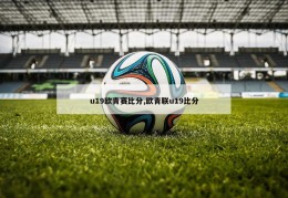 u19欧青赛比分,欧青联u19比分